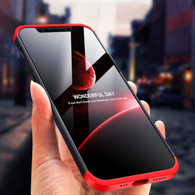 Husa pentru Iphone 12 Pro + Folie - GKK 360 - Black - 6
