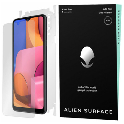 Folie pentru Samsung Galaxy A20s - Alien Surface Screen+Edges+Back - Transparent - 1