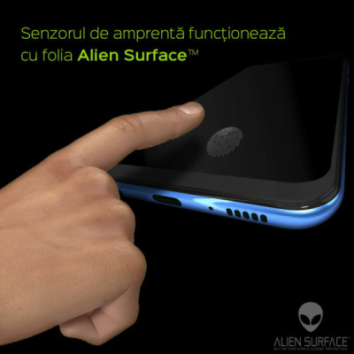 Folie pentru Samsung Galaxy A30s / A50 / A50s - Alien Surface Screen+Edges+Back - Transparent - 2