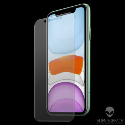 Folie pentru iPhone 11 / XR - Alien Surface Screen Case Friendly - Transparent - 3
