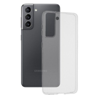 Husa pentru Samsung Galaxy S21 5G - Techsuit Clear Silicone - Transparent - 1