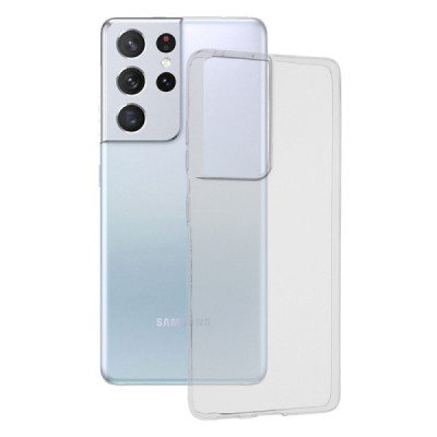 Husa pentru Samsung Galaxy S21 Ultra 5G - Techsuit Clear Silicone - Transparent - 1