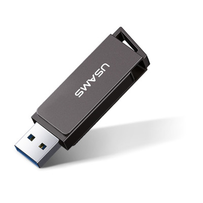 Stick de memorie USB 32GB USAMS flash drive, gri, US-ZB195 - 1