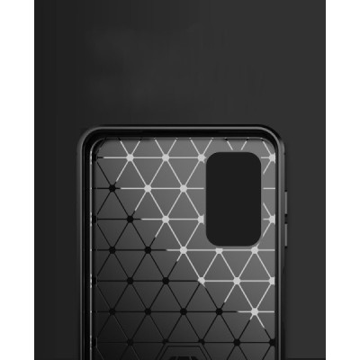 Husa pentru Samsung Galaxy A32 5G - Techsuit Carbon Silicone - Black - 5