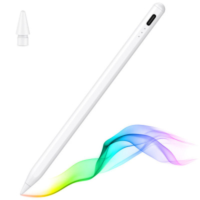 Stylus Pen pentru iPad - Techsuit (JA04) - White - 1