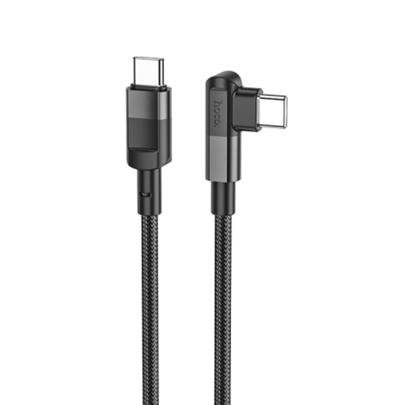 Cablu de date tip C Fast Charging Hoco U108, 1.2m, negru - 1