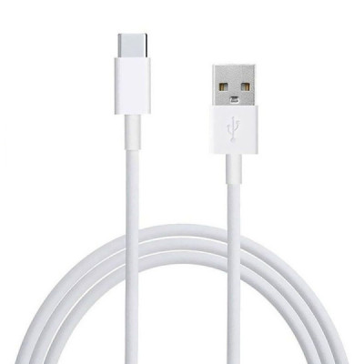 Cablu de Date USB la Type-C 2A, 480Mbps, 1m - Huawei (AP51) - White (Bulk Packing) - 1
