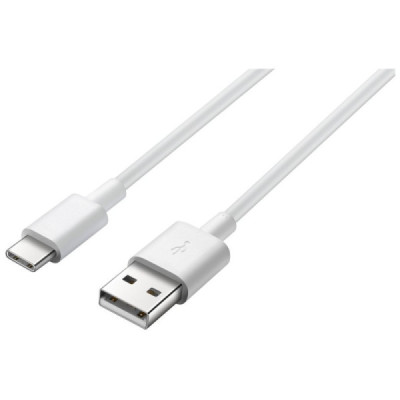 Cablu de Date USB la Type-C 2A, 480Mbps, 1m - Huawei (AP51) - White (Bulk Packing) - 2