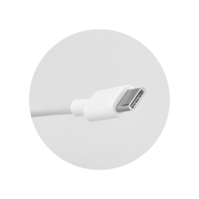 Cablu de Date USB la Type-C 2A, 480Mbps, 1m - Huawei (AP51) - White (Bulk Packing) - 3