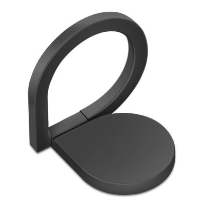 Suport Inel Telefon - Techsuit Water Drop Ring Holder - Black - 1