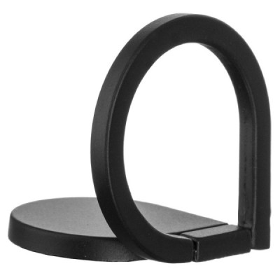 Suport Inel Telefon - Techsuit Water Drop Ring Holder - Black - 3