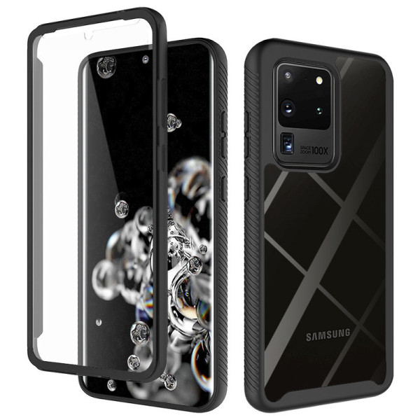 Husa pentru Samsung Galaxy S20 Ultra / S20 Ultra 5G + Folie - Techsuit Defense360 Pro - Black