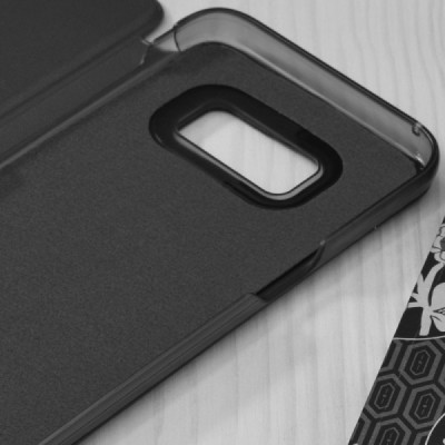 Husa pentru Samsung Galaxy S8 Plus - Techsuit eFold Series - Black - 3