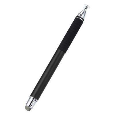 Stylus Pen Techsuit, 2in1Universal, Android, iOS, negru, JC02 - 1