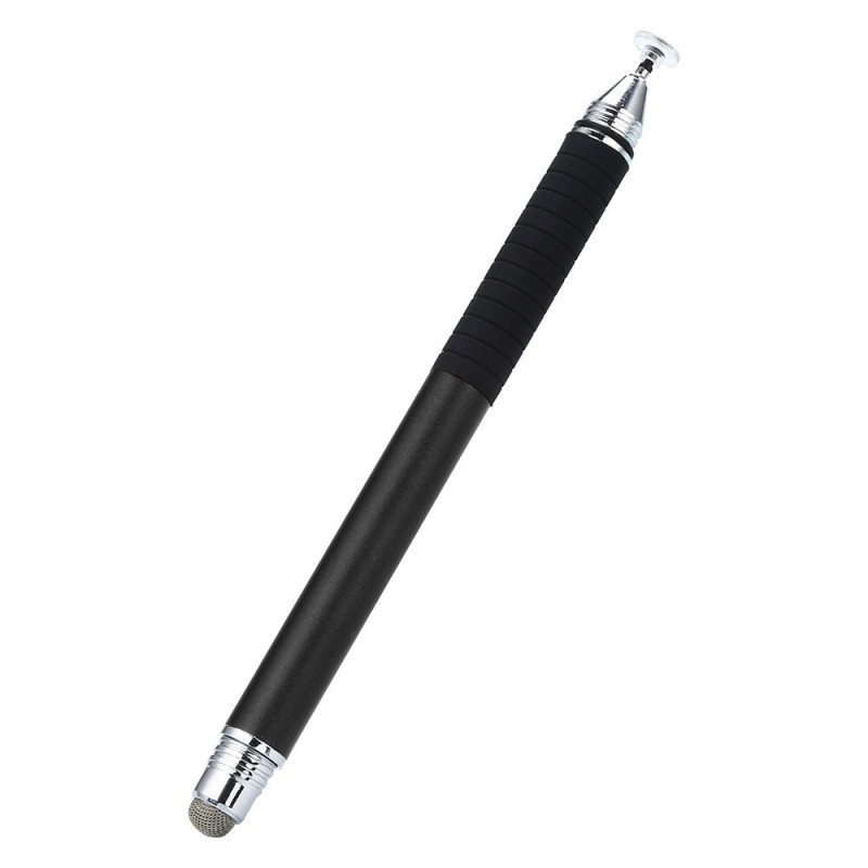 Stylus Pen Techsuit, 2in1Universal, Android, iOS, negru, JC02 - 1