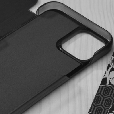 Husa pentru iPhone 12 / 12 Pro - Techsuit eFold Series - Black - 3