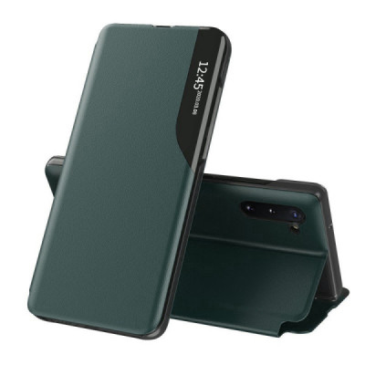 Husa pentru Samsung Galaxy Note 10 4G / Note 10 5G - Techsuit eFold Series - Dark Green - 1