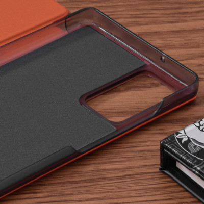 Husa pentru Samsung Galaxy Note 20 / Note 20 5G - Techsuit eFold Series - Orange - 3