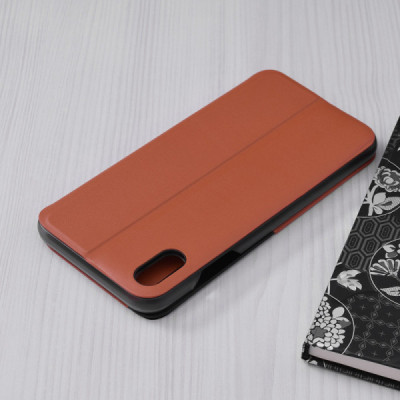 Husa pentru iPhone XS Max - Techsuit eFold Series - Orange - 2