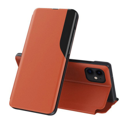 Husa pentru iPhone 12 mini - Techsuit eFold Series - Orange - 1