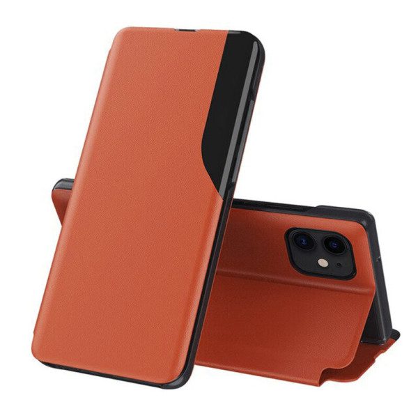 Husa pentru iPhone 12 / 12 Pro - Techsuit eFold Series - Orange