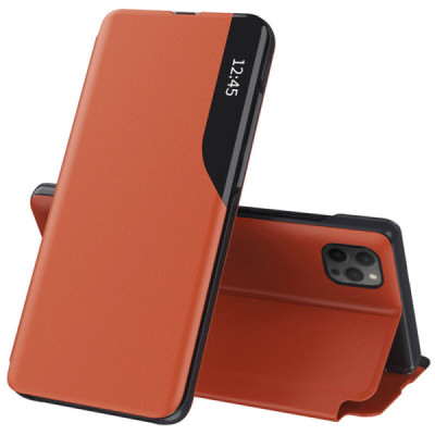 Husa pentru iPhone 12 Pro Max - Techsuit eFold Series - Orange - 1