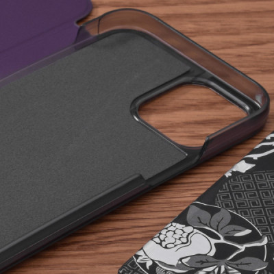 Husa pentru iPhone 12 Pro Max - Techsuit eFold Series - Purple - 3