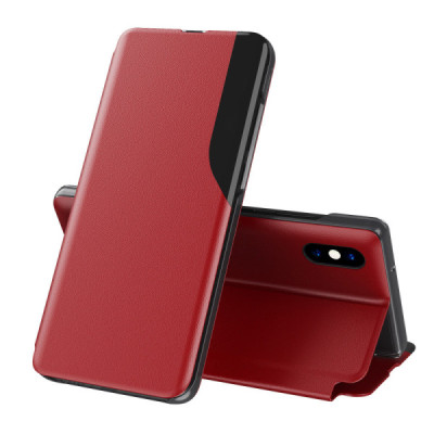 Husa pentru iPhone XS Max - Techsuit eFold Series - Red - 1