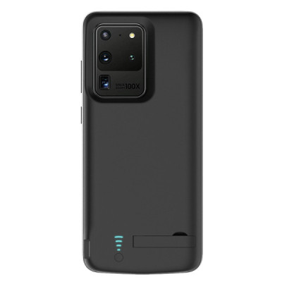 Husa pentru Samsung Galaxy S20 Ultra cu Baterie de 6000mAh - Techsuit Power Pro - Black - 3