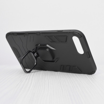 Husa pentru iPhone 7 Plus / 8 Plus - Techsuit Silicone Shield - Black - 2