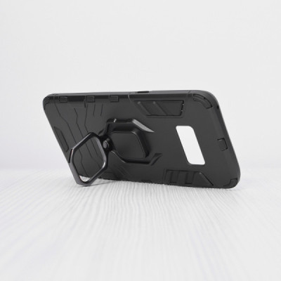 Husa pentru Samsung Galaxy S8 - Techsuit Silicone Shield - Black - 2