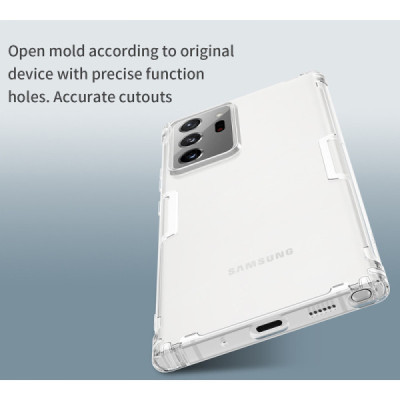 Husa pentru Samsung Galaxy Note 20 Ultra 4G / 5G - Nillkin Nature TPU Case - Transparent - 8