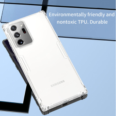 Husa pentru Samsung Galaxy Note 20 Ultra 4G / 5G - Nillkin Nature TPU Case - Transparent - 13