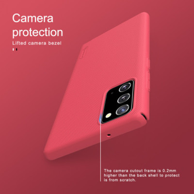 Husa pentru Samsung Galaxy Note 20 4G / 5G - Nillkin Super Frosted Shield - Black - 10