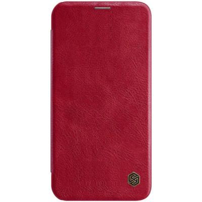 Husa pentru iPhone 12 Pro Max - Nillkin QIN Leather Case - Red - 2