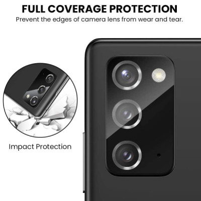 Folie pentru Samsung Galaxy Note 20 / Note 20 5G - Lito S+ Camera Glass Protector - Black - 7