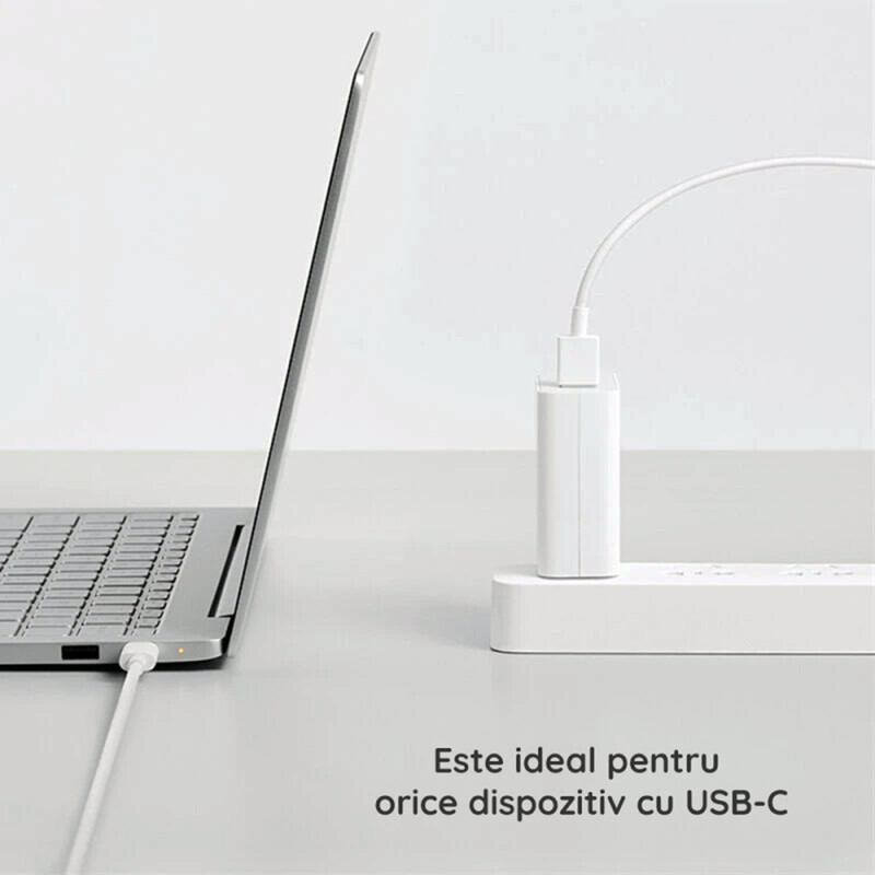 Cablu de date Type-C Xiaomi Turbo Charge (Mi 11 Ultra) 6A, alb, bulk - 1