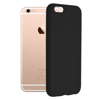 Husa pentru iPhone 6 / 6S - Techsuit Soft Edge Silicone - Black - 1