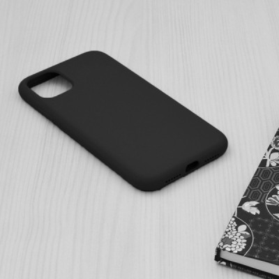 Husa pentru iPhone 11 Pro Max - Techsuit Soft Edge Silicone - Black - 4