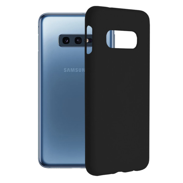 Husa pentru Samsung Galaxy S10e - Techsuit Soft Edge Silicone - Black