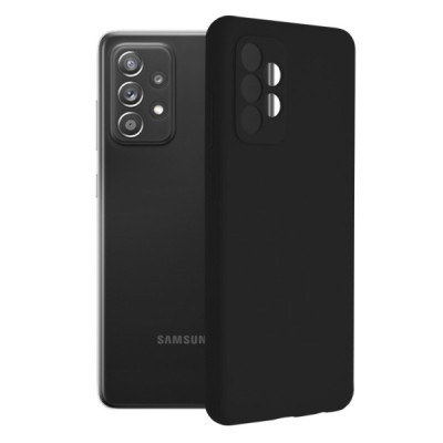 Husa pentru Samsung Galaxy A72 4G / A72 5G - Techsuit Soft Edge Silicone - Black - 1