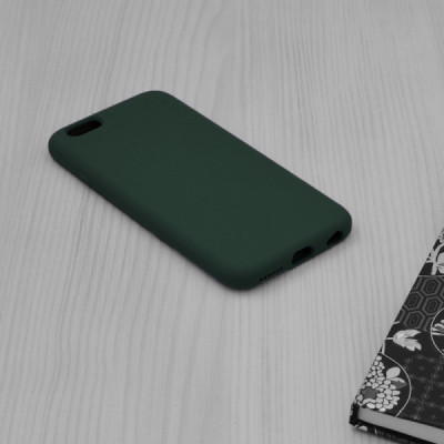 Husa pentru iPhone 6 / 6S - Techsuit Soft Edge Silicone - Dark Green - 4