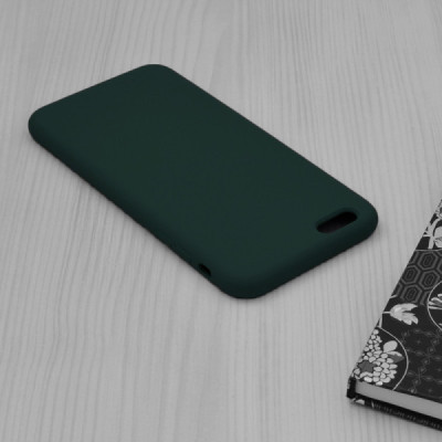 Husa pentru iPhone 6 Plus / 6s Plus - Techsuit Soft Edge Silicone - Dark Green - 5