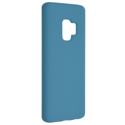 Husa pentru Samsung Galaxy S9 - Techsuit Soft Edge Silicone - Denim Blue - 2