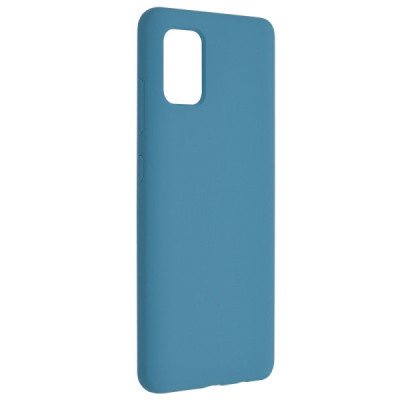 Husa pentru Samsung Galaxy A51 4G - Techsuit Soft Edge Silicone - Denim Blue - 2