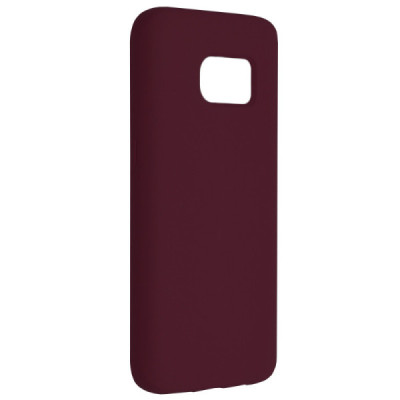 Husa pentru Samsung Galaxy S7 Edge - Techsuit Soft Edge Silicone - Plum Violet - 2