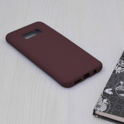 Husa pentru Samsung Galaxy S8 - Techsuit Soft Edge Silicone - Plum Violet - 4
