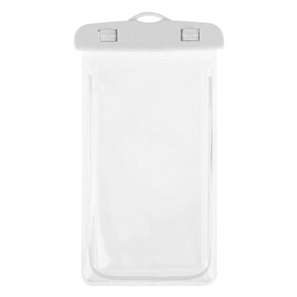 Husa Waterproof pentru Telefon 6 inch - Usams Bag (US-YD007) - White