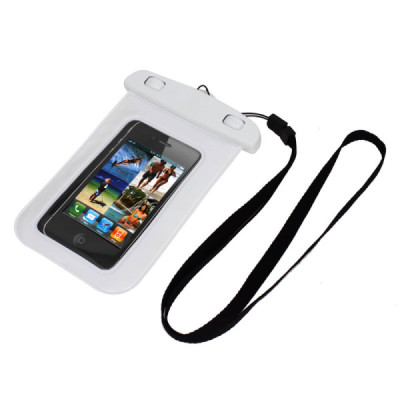 Husa Waterproof pentru Telefon 6 inch - Usams Bag (US-YD007) - White - 2