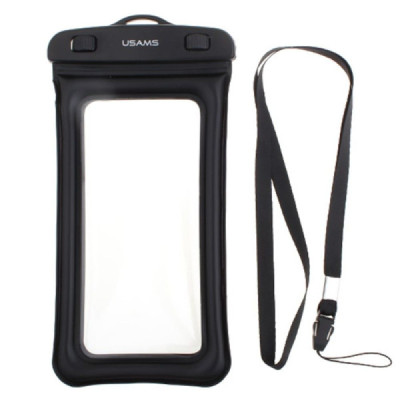 Husa Waterproof pentru Telefon 6 inch - Usams Bag (US-YD007) - Blue - 6